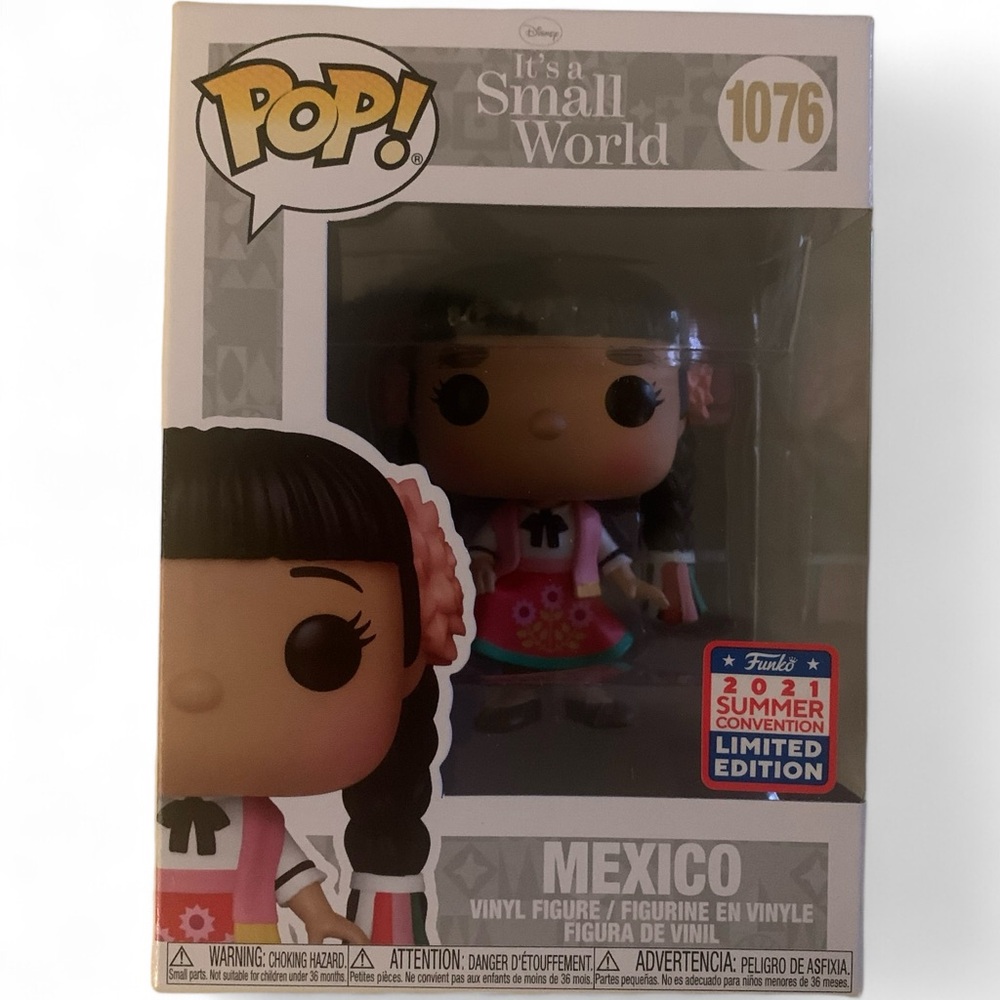 Funko Pop! Its A Small World Mexico 1076 Summer Convention 2021 Limited NIB